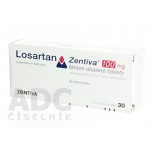 Лозартан Zentiva 100 мг, 30 таблеток